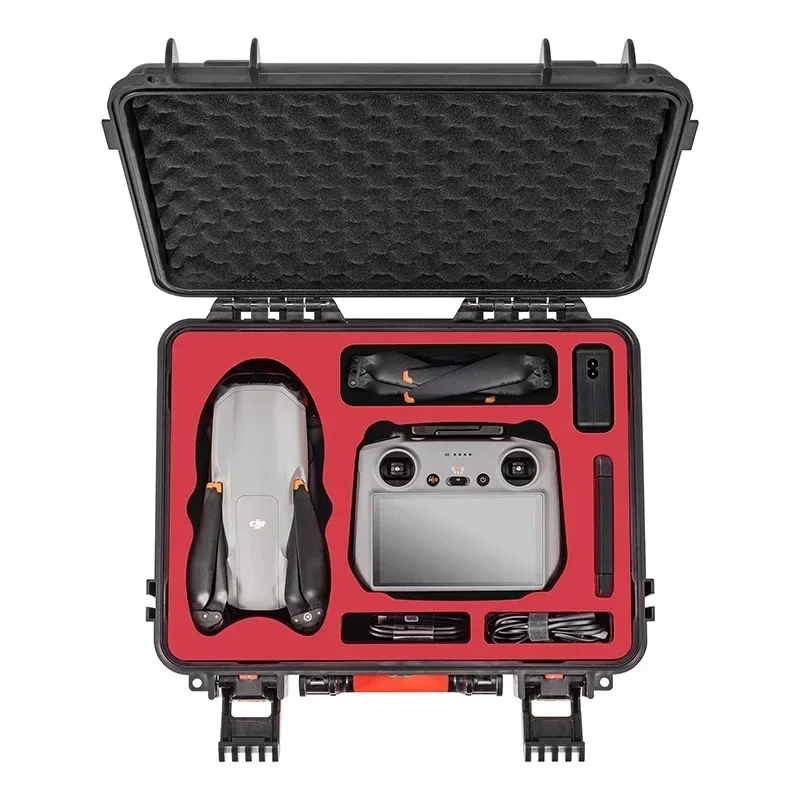 Waterproof Hard Case For Dji Air 3 Drone And Rc Controller Storage_voghion.com