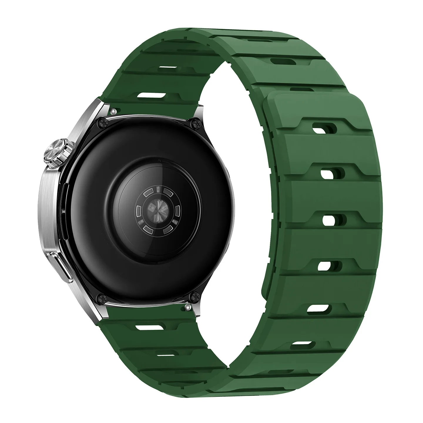Magnetic Silicone Smartwatch Bracelet - 20mm/22mm Straps