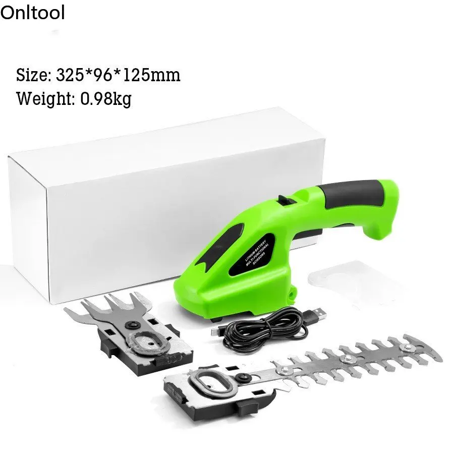 Forbici Elettriche Da Potatura Due In Uno Trimmer Elettrico Agli Ioni Di Litio Tagliasiepi A Batteria Tagliasiepi Elettrico Da Giardino Strumenti Elet