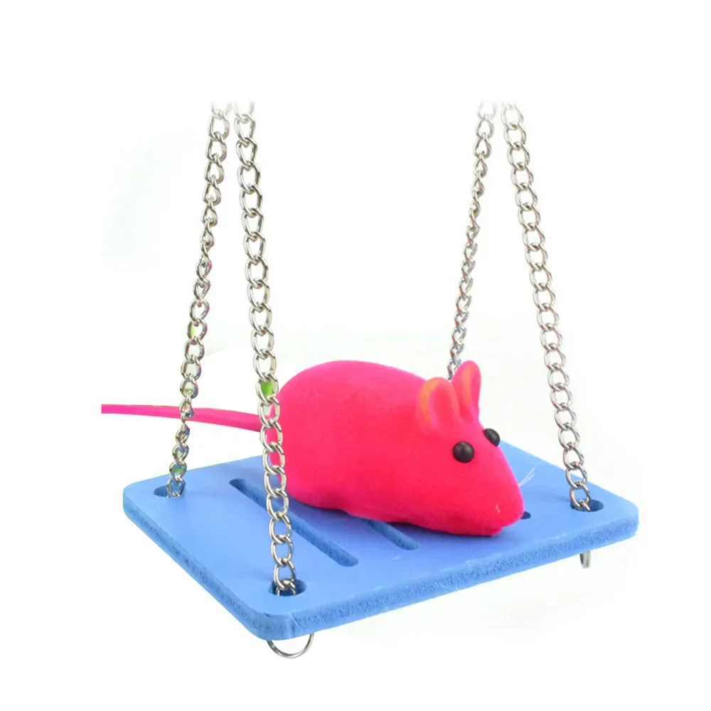 햄스터 Hamster Toys Hamster Sleeping Nest Pet Sport Exercise Toys Wooden Hamsters House Rainbow Bridge Seesaw Toy Chew Corn