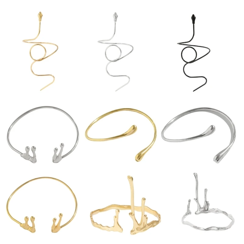 Melting Arm Chain Cuffs Love Girlfriend Arm Bracelets Flickering Snake
