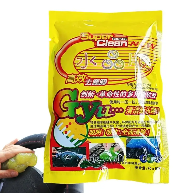 

Car Interior Cleaning Gel Car Crevice Cleaner Auto Detailing Tools Universal Dust Removal Interior Care Products Car Sticky Gel