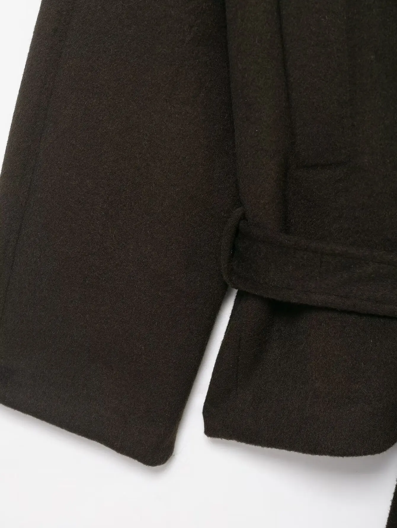 Women Autumn Winter Warm Loose Faux Fur Collar Jacket With Belt Female Long Sleeve Cropped Coat High Street Retro Elegant Outwea