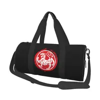 Karates Logo Gym Bag Martial Arts Japan Tiger Portable Sports Bags Gym Accessories Training  Handbag Retro Fitness Bag For Men 1