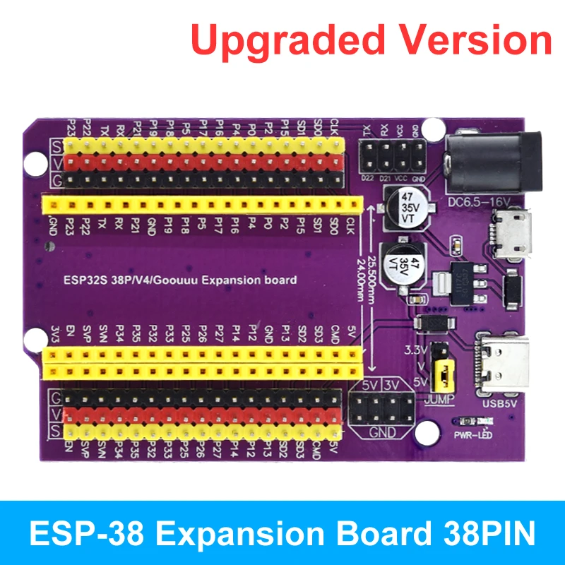 ตัวเลือกสินค้า บอร์ดพัฒนา ESP32 WiFi+บลูทูธ ประหยัดพลังงาน
