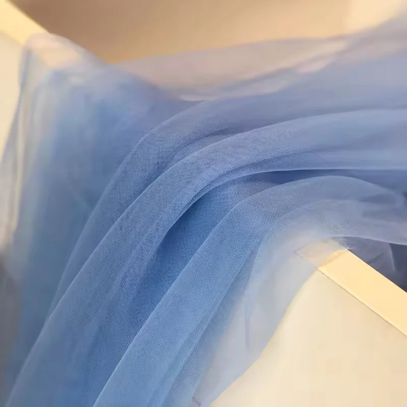Elegant Yellow Soft Tulle Fabric for Weddings and Formal Events