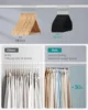 Velvet Hangers 50 Pack, Non-Slip Clothes Hangers, 17 x 8.3 Inches, Coat Hangers with Wide Shoulder Notches, Pants Bar 5
