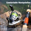 TSURINOYA Ultralight Carbon Spinning Fishing Reel LANIUS 800 1000 1500S 149g Shallow Spool Light Game Reel Stand Trout Wheel 6
