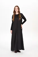AS AW25 linen smocking sleeve dress high quality linen lady clothes hidden button down design - Image 5