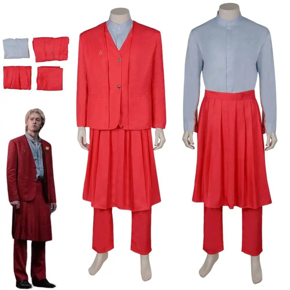 

Костюм Coriolanus для косплея по снегу, Голодные игры, фантастический костюм, маскировка, мужская униформа для взрослых, куртка, штаны, наряды, костюм на Хэллоуин