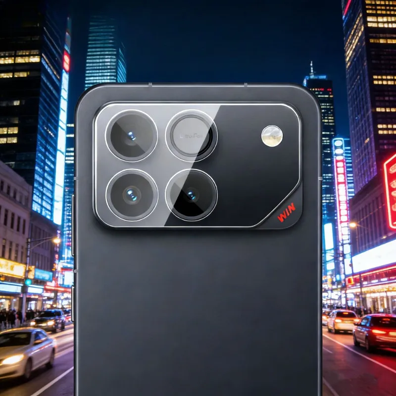 Clear Tempered Glass 3D Camera Lens Protector - Anti-Scratch HD Film