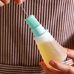 Silicone Oil Brush with Heat-Resistant Bottle (Green)