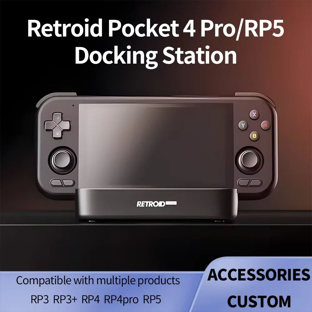 For Retroid Pocket 5 Docking Station Retroid Pocket 4 Pro