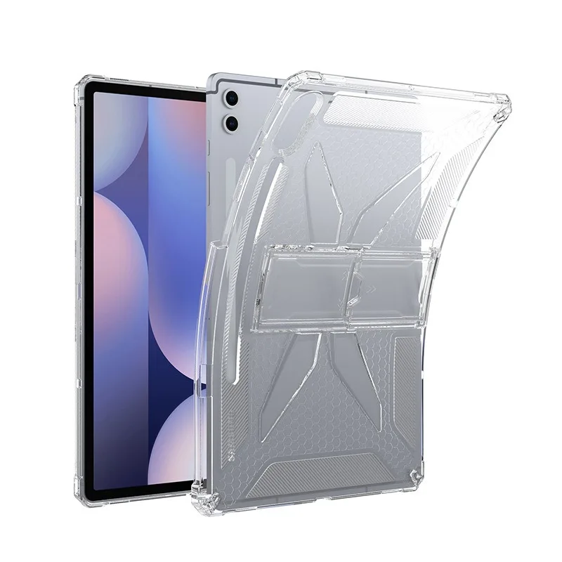 Transparent Airbag Tablet Case with Kickstand