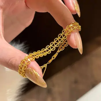 Bracciale in pizzo, braccialetti alla moda, freschi, eleganti, squisiti e regolabili, accessori per ragazze soleggiate, adatti a tutte le stagioni 1