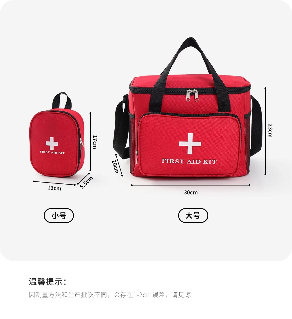 Tragbare Medikamenten-Aufbewahrungstasche mit großem Fassungsvermögen, Epidemieprävention und Gesundheitstasche, Reise- und Haushaltsauto-Crossbody-Notfall b – Detail 20