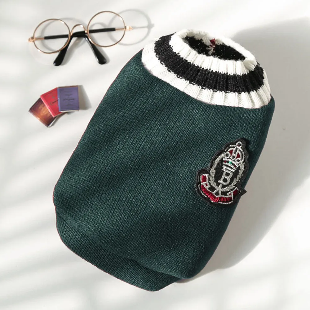 Small Dog Pullover Sweater Pet Clothes Soft Warm Cat Dog Sweater Shirt Winter Puppy for Bulldog Dachshund Pug Yorkie