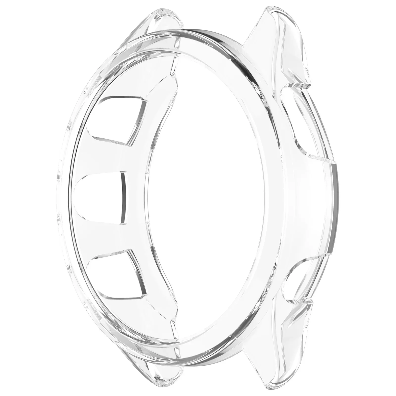 Dual Function Silicone Strap with Transparent Protective Case