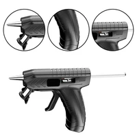 Portable Hot Melt Glue Gun Kit 40 Watt Cordless Hot Melt Glue Gun Kit with 2 Hot Glue Sticks Rechargeable Glue Soldering Gun 1