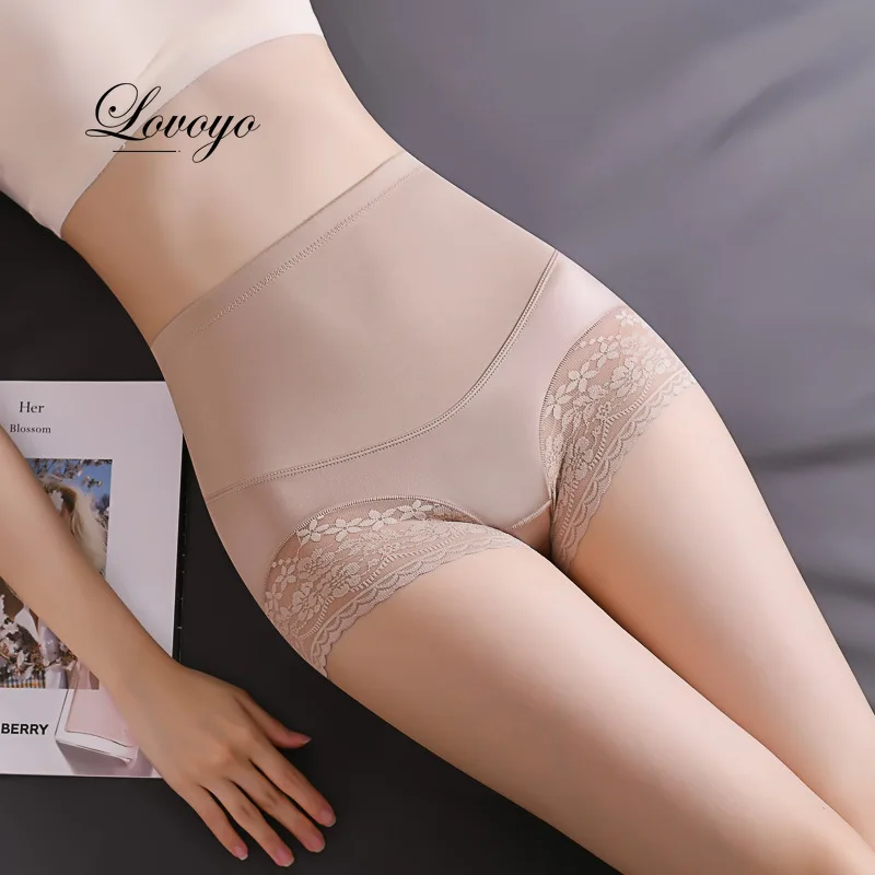 High Waist Shorts High Waist Panties High Waist Underwear Seamless Panties Summer Seamless Shapewear for Women Tummy Control Flat Belly Shaping Panties High Waisted Underwear Body Shaper Shorts lingerie