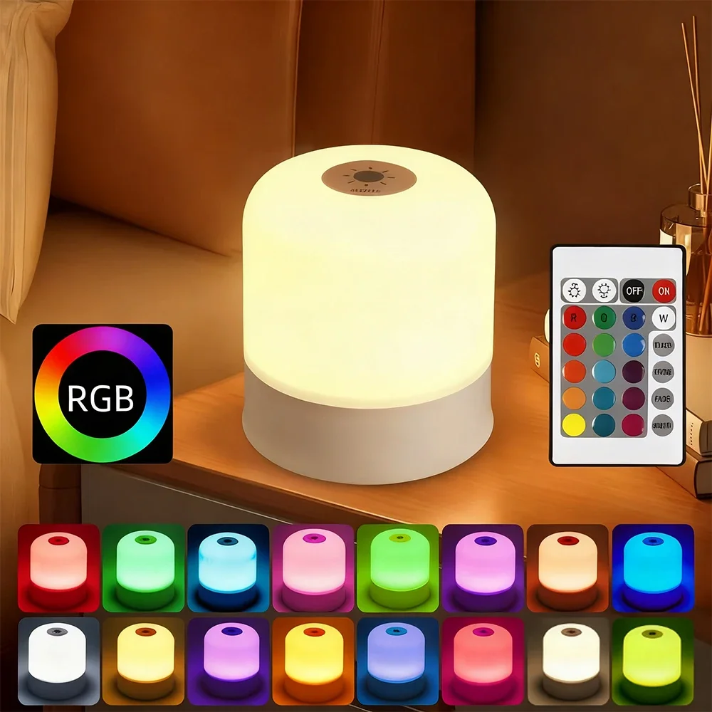 Dimmable RGB Touch LED Desk Lamp 4