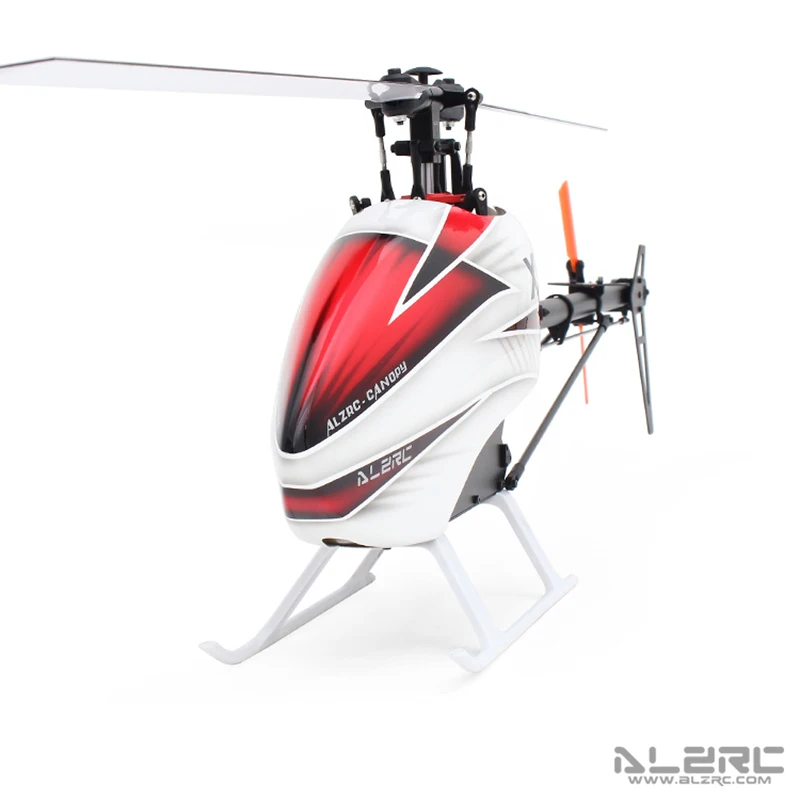 ホビーラジコン ALZRC Devil X360 FBL 3D Heli 3Dフライングrcヘリコプターフレームワーク、alzrc-devil x360