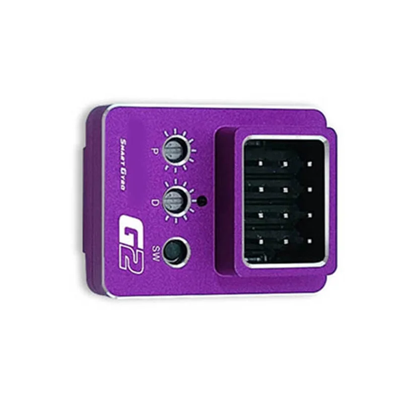 AP-G2 듀얼 시스템 보조 드리프트 자동차 자이로스코프 8.4V 고전압 1/10 RC 원격 드리프트 자동차 알루미늄 케이스 C에 적합