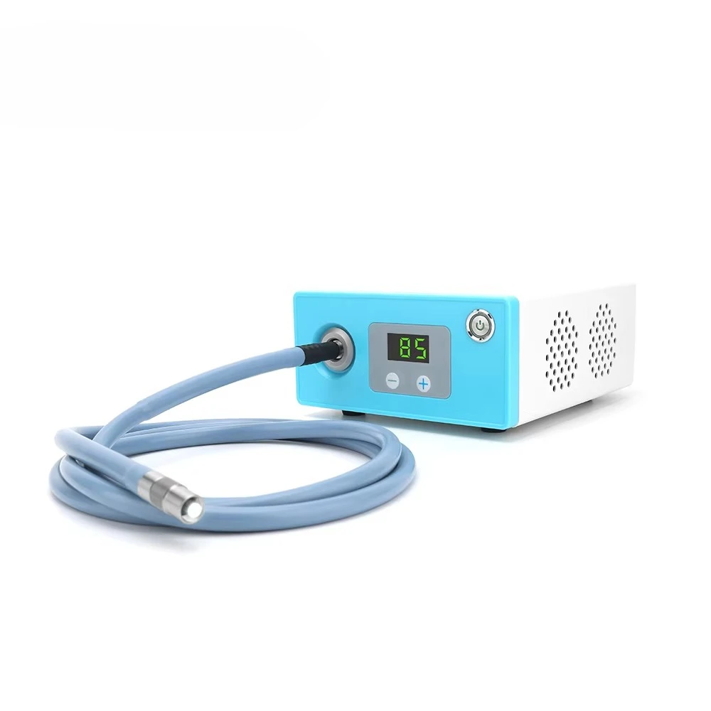 100W Portable Endoscope Cold Light Source Medical Device ENT Mini LED ...