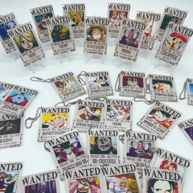 One Piece Anime L'Ultimo Quattro Muslimewanted Order Double Sided Pattern Limited Acrilico Ciondolo Ornamento Regali Per Bambini