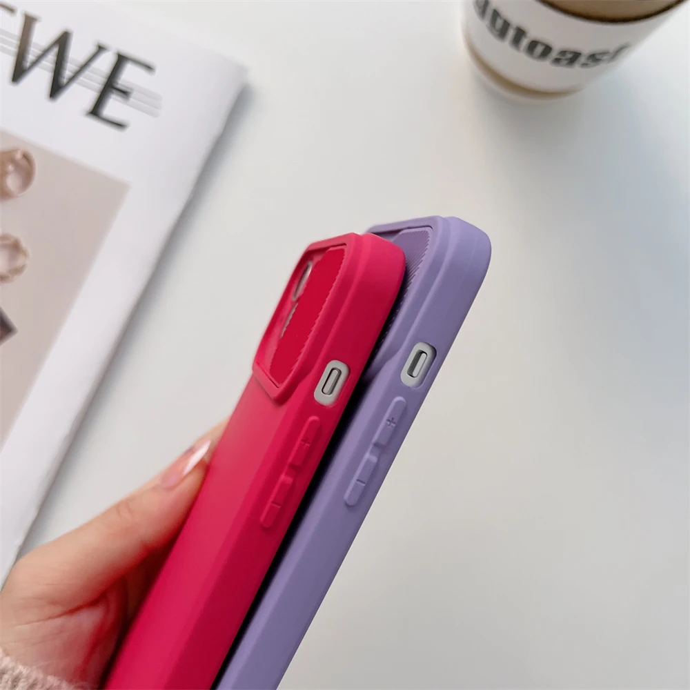 รูปสินค้า เคสซิลิโคนนิ่มสีสดใส ป้องกันเลนส์กล้อง