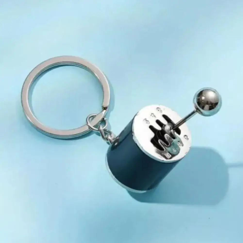 Auto Gear Shifter Model Sleutelhanger, Metalen Legering Versnellingsbak Sleutelhanger Handgeschakelde Versnellingspook Sleutelhanger Versnellingsbak Shifter Sleutelhanger voor