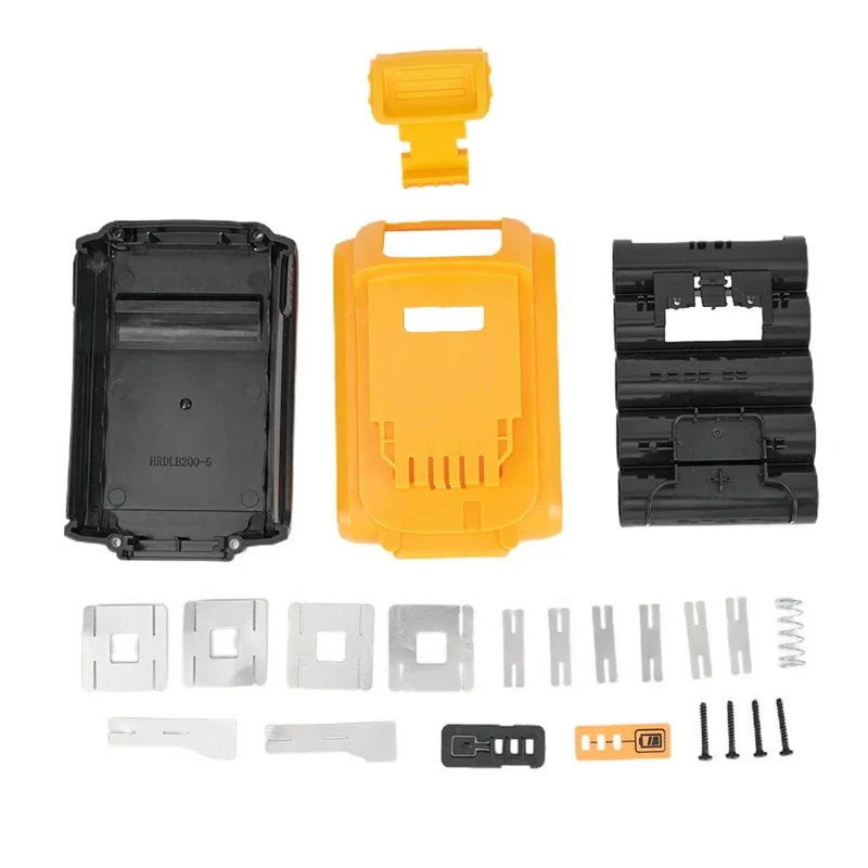 

Пластиковый корпус аккумулятора для Dewalts 20V DCB201 DCB203 DCB204