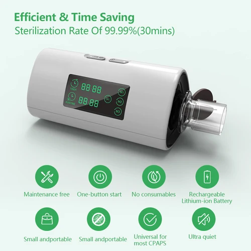 CPAP 호흡기 소독기, 호흡 소독 기계, 오존 발생기, 휴대용 가정 여행용 살균기 5
