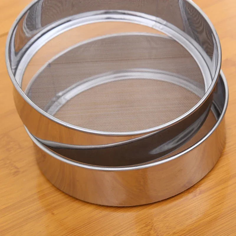 Flour Sifter Mesh Strainer Fine Mesh Strainer Powder Sieve 15cm X 5cm Cooking Sieve