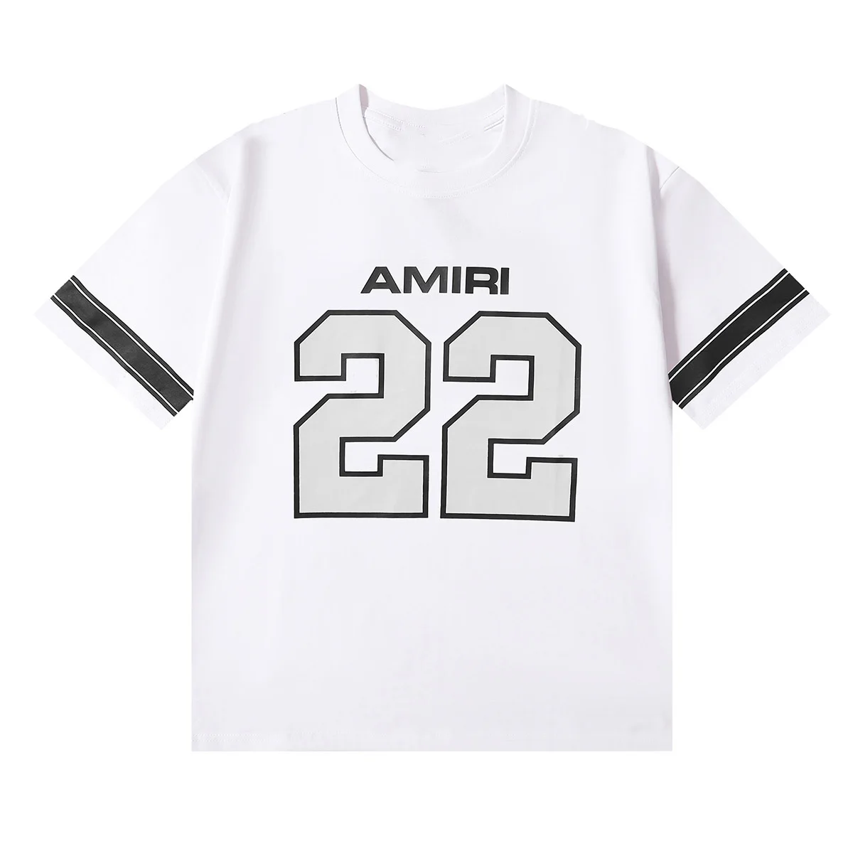 Fashion Brand T Shirt Hip Hop Rock T Shirts AMI Print Vintage Street Trend Men Women Clothing Streetwears Casual Loose Tops Tee