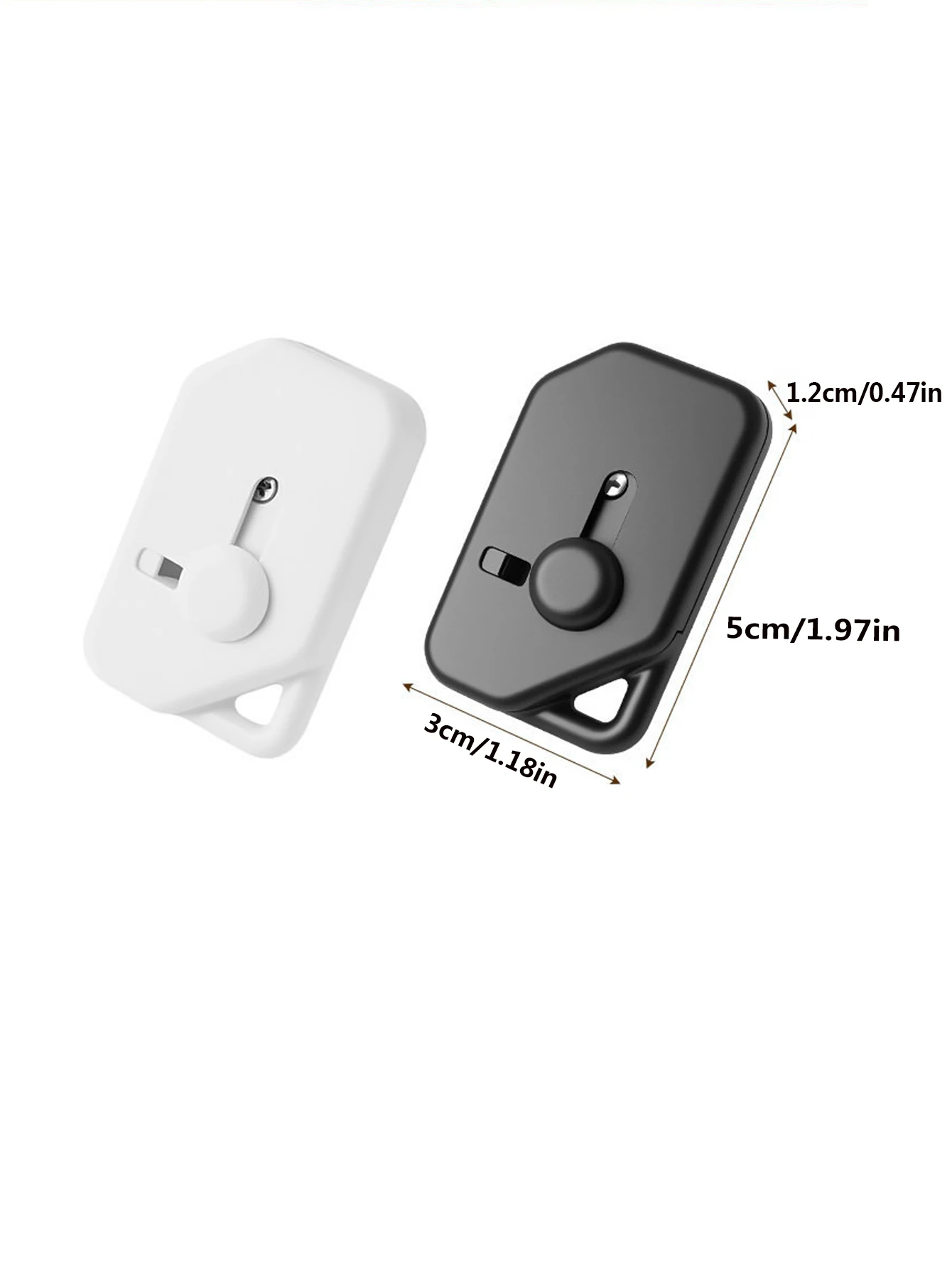 1개 미니 휴대용 자동 리바운드 언박싱 나이프 (편지 및 상자 개봉용)