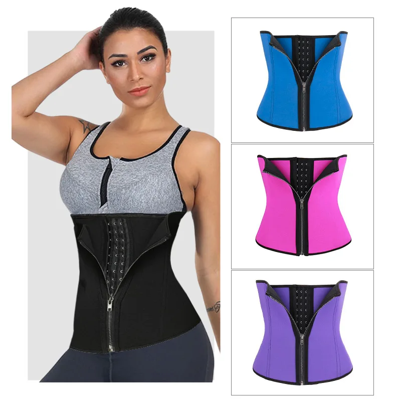 

1 Piece Women Waist Trainers Body Shaper Weight Loss Slimming Belt Steel Boned Strap Postpartum Sexy Bustiers Corsets Fat Burner