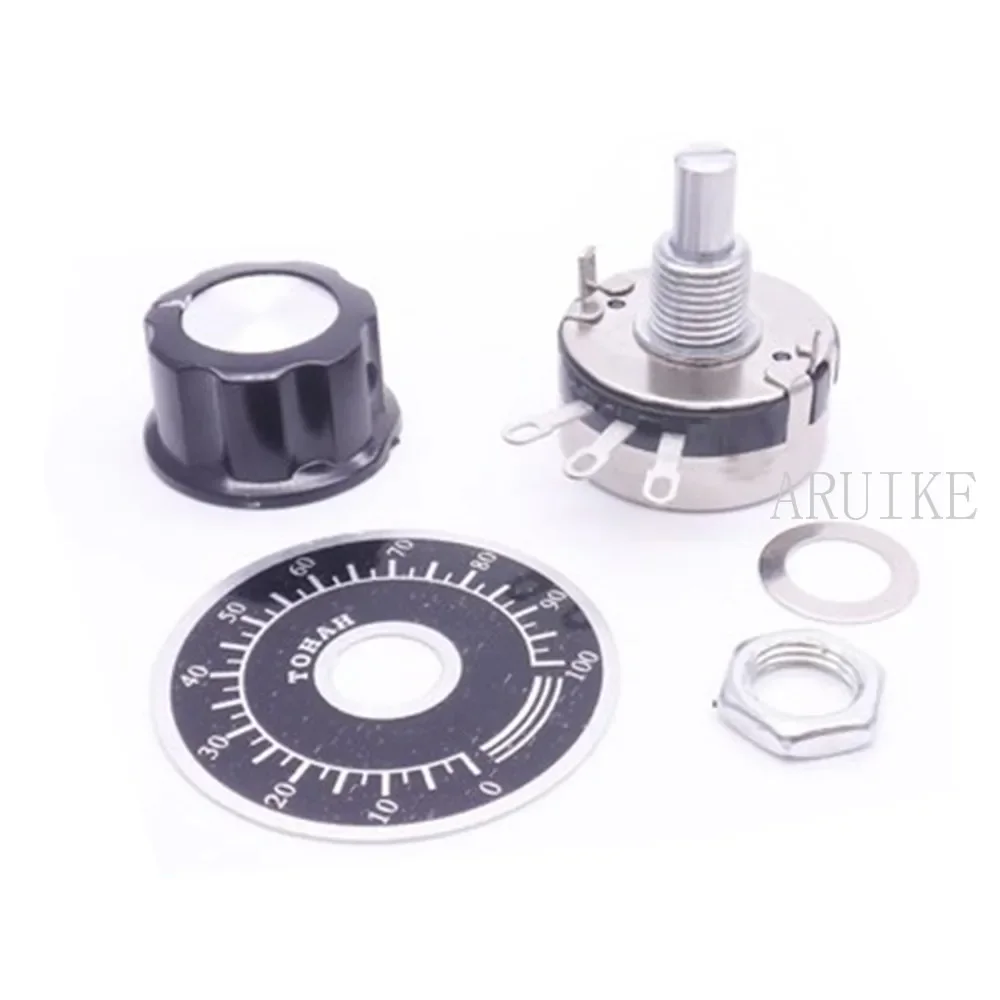 1 Ps Wth118-1A 2 W 470 K Ohm Rotary Taper Potenziometro Con La Manopola 2 Watt Per La Resistenza Di Ingresso A Stato Solido Relè Ssr