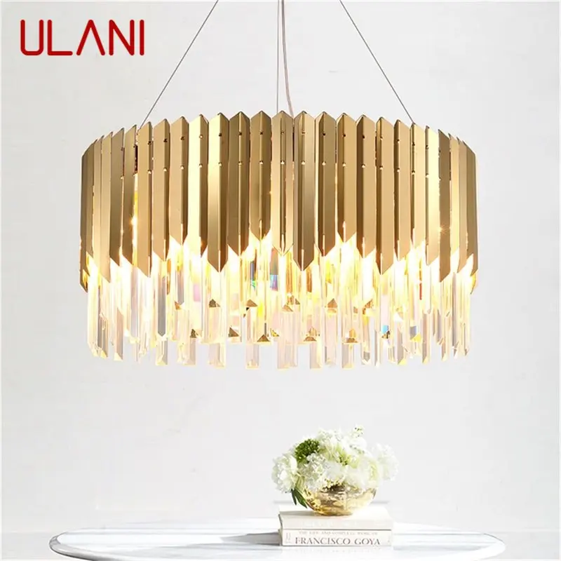 

ULANI Pendant Light Postmodern Luxury Gold LED Lamp Fixture Decorative For Home Dining Living Room