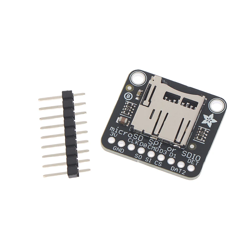 4682 Adafruit Micro SD Card Breakout Module - SPI/SDIO 3V Only Flash Memory Expansion Board for DIY Electronic Projects 1