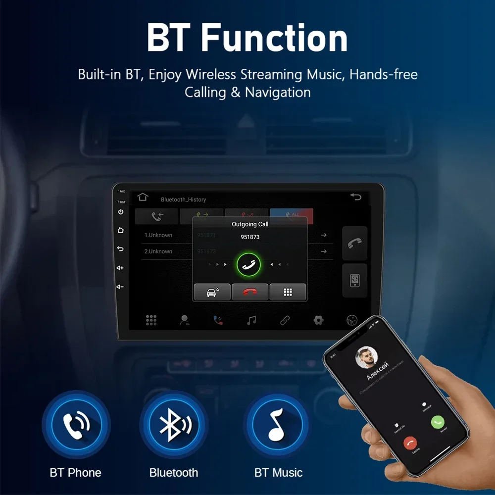 CarPlay Android Auto Radio 4G Car Multimedia GPS 2din for Hyundai Elantra Avante MD I35 2011-2013