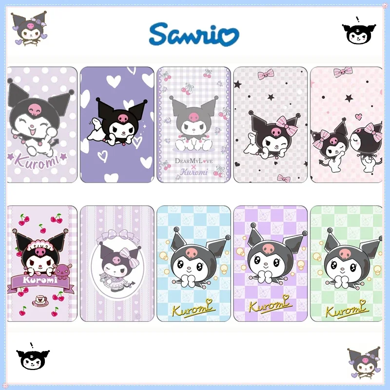 

10 шт., водостойкая наклейка Sanrio Kuromi Melody Cinnamoroll
