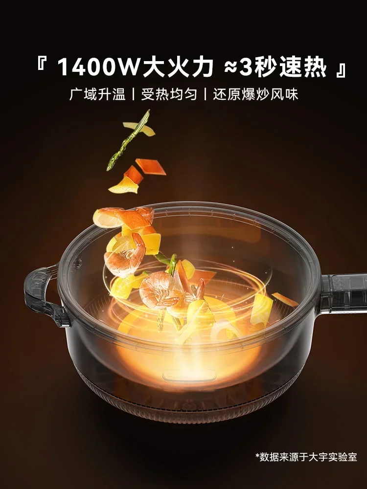 110V/220V Non-stick and Versatile Electric Cooker for Steaming, Frying and Hot Pot 3