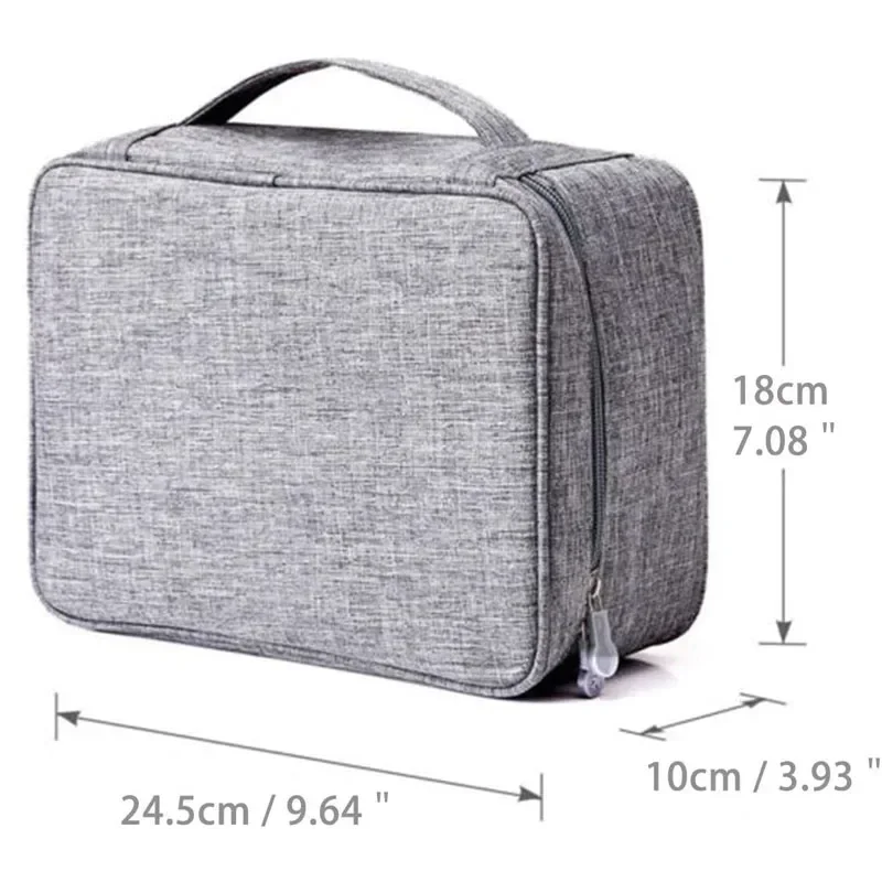 Storage Bag Cable Storage Bag Waterproof Digital Electronic Organizer Portable USB Data Line Charger Plug Storage Bag Travel Cable Organizer