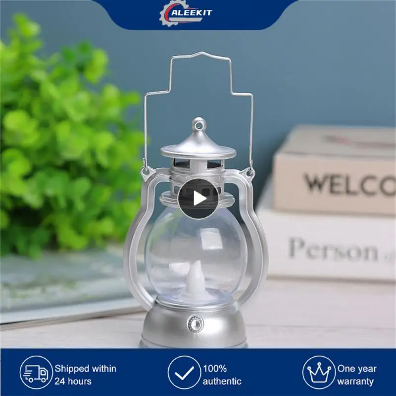 

1PCS Retro Style Portable Night Light Outdoor Tent Camping Kerosene Lamp Home Ornaments Bar Cafe Restuarant Bedroom Decoration