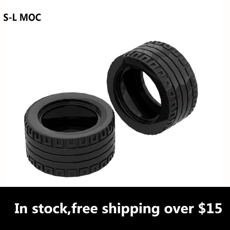 44309 Tire 43.2X22 Zr Bricks Collezioni Bulk Modular Gbc Toys For Technical Moc Set Building Blocks Compatibile Fai Da Te