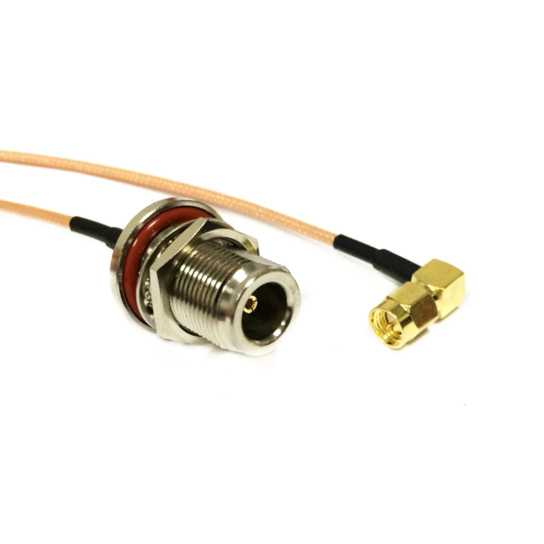 

Wireless Router Cable SMA Male Right Angle to N Female Jack RG316 Coaxial Cable 15cm 6inch Pigtail