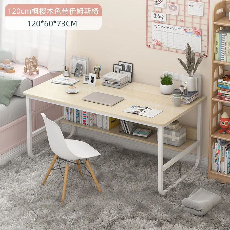 Desk Bookshelf Integrated Computer Office Table Girl Bedroom and Household Simple Writing Study Table and Chair Office Furniture hot Office Furniture