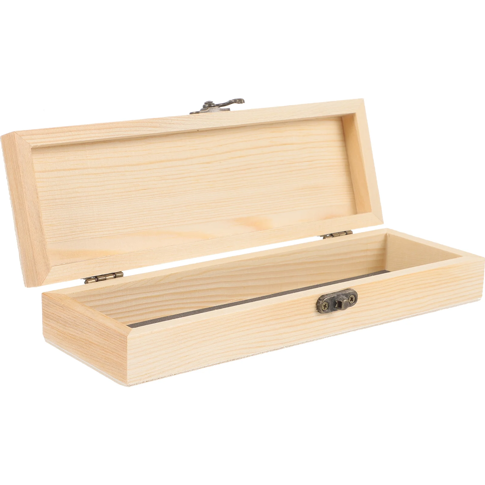 

Wooden Pencil Case Students Stationery Supply Kids Cases School Bag for Build Makeup Brush Holder Large Capacity Child