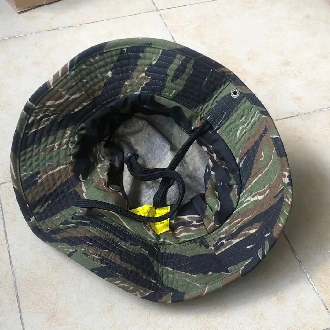 Domestic Benny Hat Round Edge Hat Vietnam War SOG Style Jungle Camo Sunscreen Outdoor Fishing Sunshade